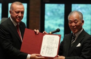 Erdoğan'a Japonya'da fahri doktora