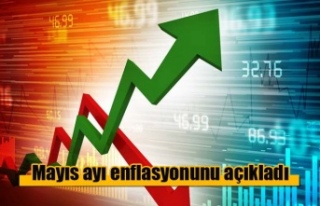 Türkiye Mayıs ayı enflasyonunu açıkladı