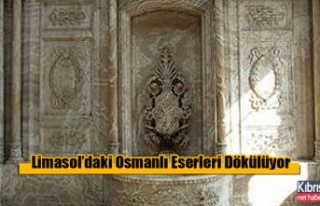 Limasol’daki Osmanlı Eserleri Dökülüyor