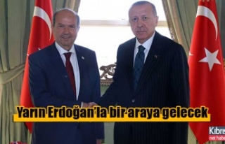 Tatar ve Özersay yarın Erdoğan’la bir araya gelecek