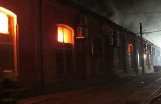 Ukrayna'da otelde yangın: 8 ölü