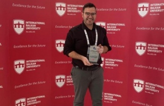 LAÜ akademisyeni Makedonya’da ödüle layık görüldü