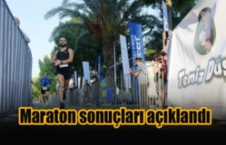 Lefkoşa Turkcell İle Koşuyor Maratonu’nun sonuçları...