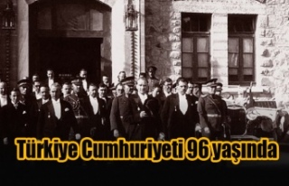 Türkiye Cumhuriyeti 96 yaşında