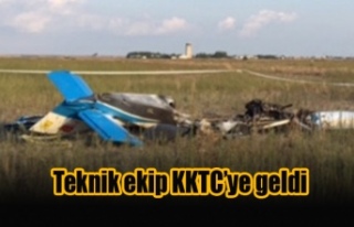 Uçak kazasının sebebi için teknik ekip KKTC’ye...