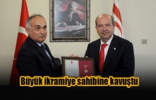 Tatar’a TSK Güçlendirme Vakfı’ndan Altın Madalya…