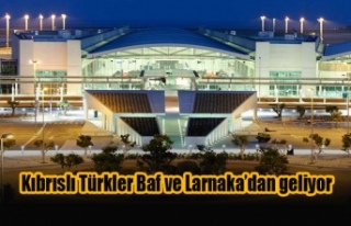 İngiltere’deki Kıbrıslı Türkler Baf ve Larnaka’dan...