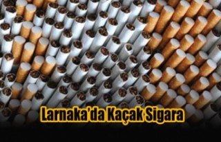 Larnaka’da Kaçak Sigara