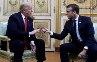 Macron'a, Trump'tan ayar
