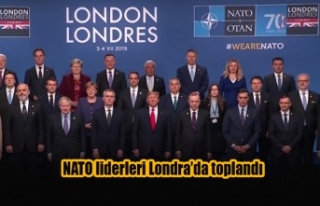 NATO liderleri Londra’da toplandı