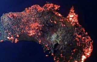 Avustralya'daki yangınla ilgili görsel sahte...