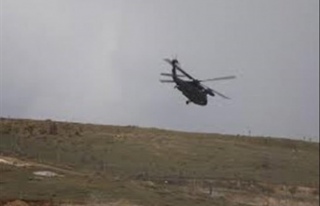 Hırvatistan'da askeri helikopter düştü