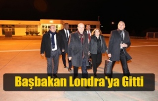 Başbakan Ersin Tatar Londra'ya Gitti