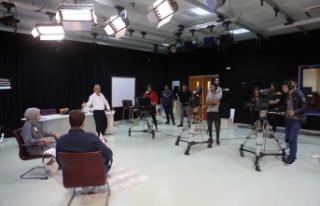 LAÜ TV’de öğrencilere televizyonculuk deneyimi...