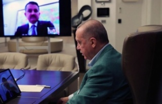 Erdoğan, bakanlarla internet üzerinden görüştü