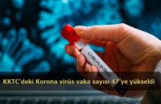 KKTC’deki Korona virüs vaka sayısı 47’ye yükseldi