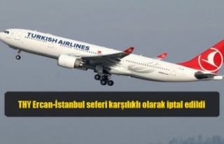 THY Ercan-İstanbul seferi karşılıklı olarak iptal...