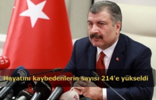 Türkiye'de hayatını kaybedenlerin sayısı...