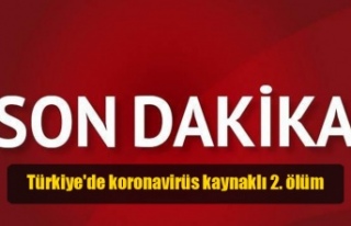 Türkiye'de koronavirüs kaynaklı 2. ölüm