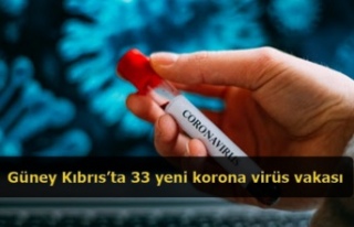 Güney Kıbrıs’ta 33 yeni korona virüs vakası