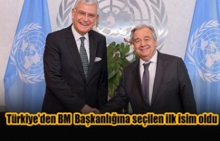 BM 75. Genel Kurul Başkanlığına Volkan Bozkır...