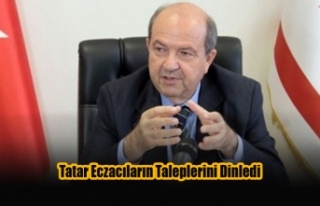 Tatar Eczacıların Taleplerini Dinledi