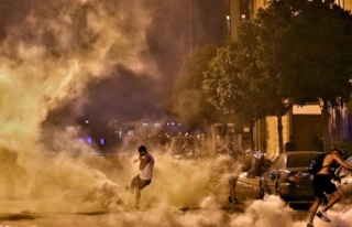 Beyrut'taki gösterilerin bilançosu: 1 ölü,...