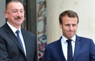 Aliyev ve Macron, Karabağ sorununu görüştü