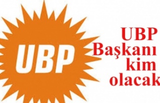 UBP'de parti başkanı kim olacak?