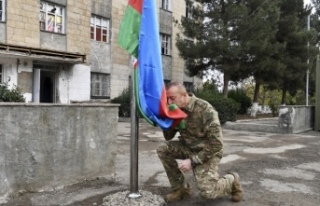 Cumhurbaşkanı Aliyev'den Karabağ'da zafer...