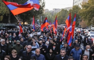 Ermenistan'da Paşinyan'ın istifası için...
