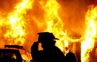 Gaziveren'de ev yangını