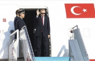 TC Cumhurbaşkanı Erdoğan KKTC'de