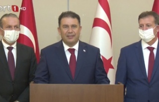 Başbakan Saner, ülkeye dönüşünde Ankara temaslarını...
