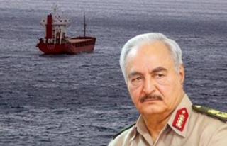 Türk gemisi, Libya'da Hafter güçleri tarafından...