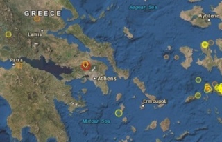 Yunanistan'da 4.8 büyüklüğünde deprem