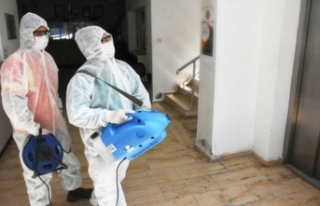 Girne Belediyesi okulları dezenfekte etti