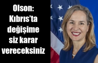 ABD’li diplomat Olson: Kıbrıs’ta değişime...