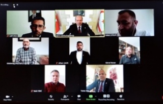 Tatar, bazı sivil toplum örgütleri ile video konferans...
