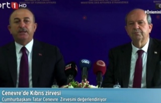 Çavuşoğlu: Yeni bir müzakere sürecinin iki toplum...