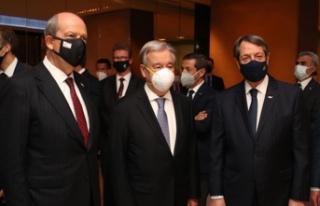 Liderler Guterres’in verdiği resepsiyonda buluştu