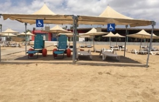 Bafra Halk Plajı, Engelli Şezlonglarıyla Hizmette
