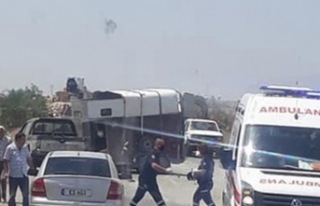 İskele, Ercan yolunda korkutan kazada 3 kişi yaralı