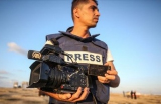 İsrail saldırısında AA kameramanı Muhammed Dahlan...