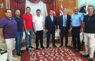 YAP-SAT Komitesi, Başbakan Ersan Saner’i ziyaret...