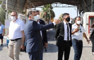 Başbakan Saner, Beyarmudu'nda incelemelerde...