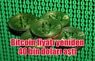 Bitcoin fiyatı yeniden 40 bin doları aştı