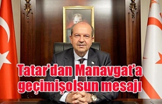 Cumhurbaşkanı Tatar'dan Manavgat yangınıyla...