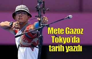 Mete Gazoz Tokyo Olimpiyatları'nda yarı finalde