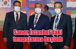 Başbakan Ersan Saner, İstanbul'daki temaslarına...